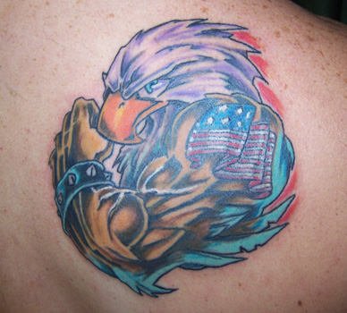 Tattoos patriotic eagle
